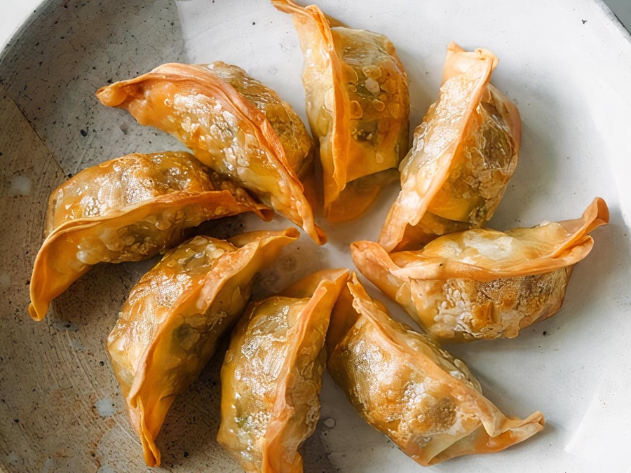 Chicken Dumplings (7 pcs) — CM Korean Fried Chicken (Carmel)