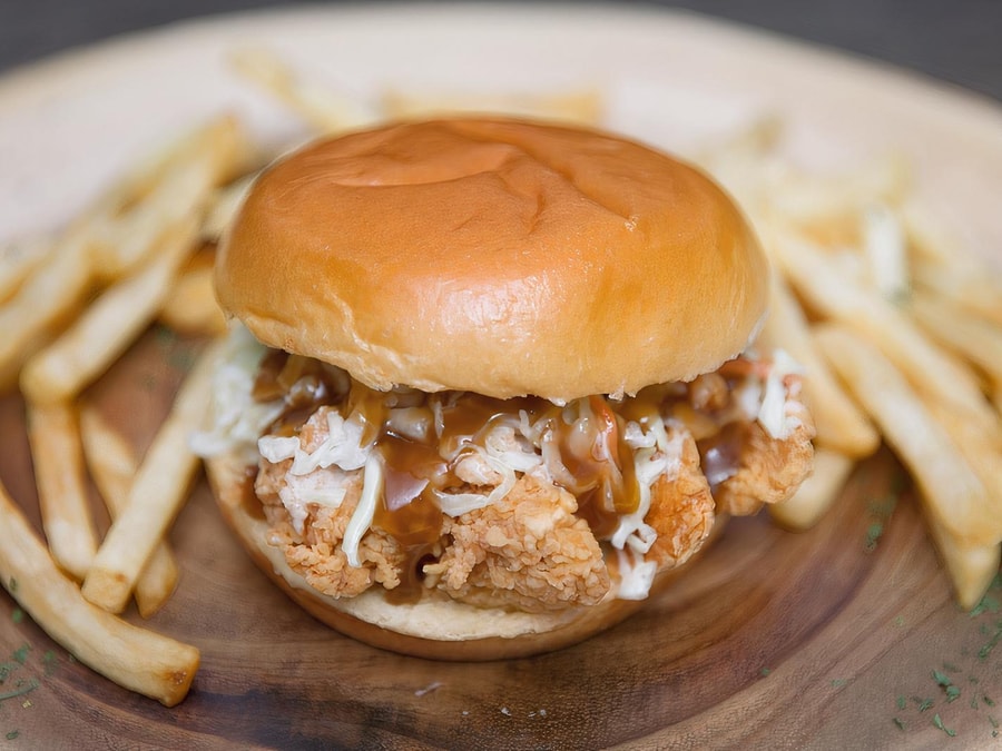 CM Curry Sandwich — CM Korean Fried Chicken (Carmel)
