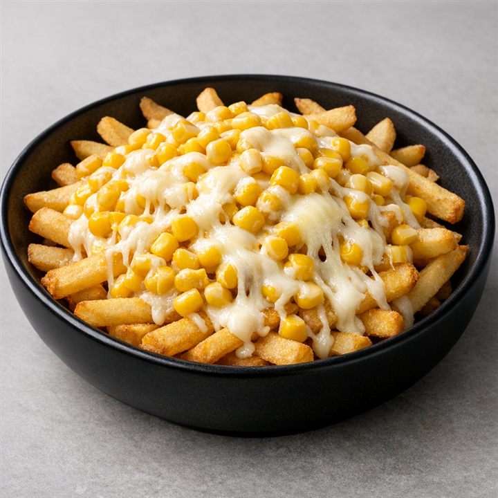 Corn Cheese French Fries — CM Korean Fried Chicken (Carmel)