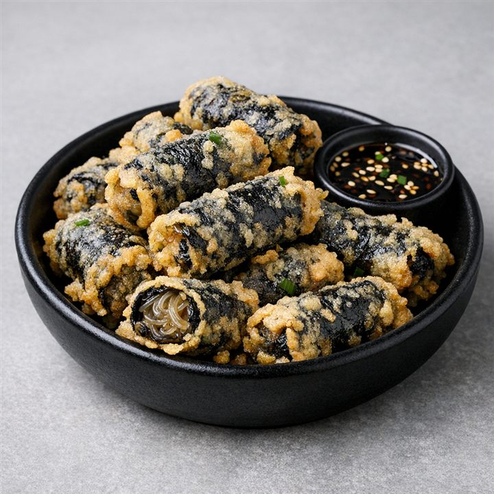 Deep Fried Seaweed Roll (8 pcs) — CM Korean Fried Chicken (Carmel)